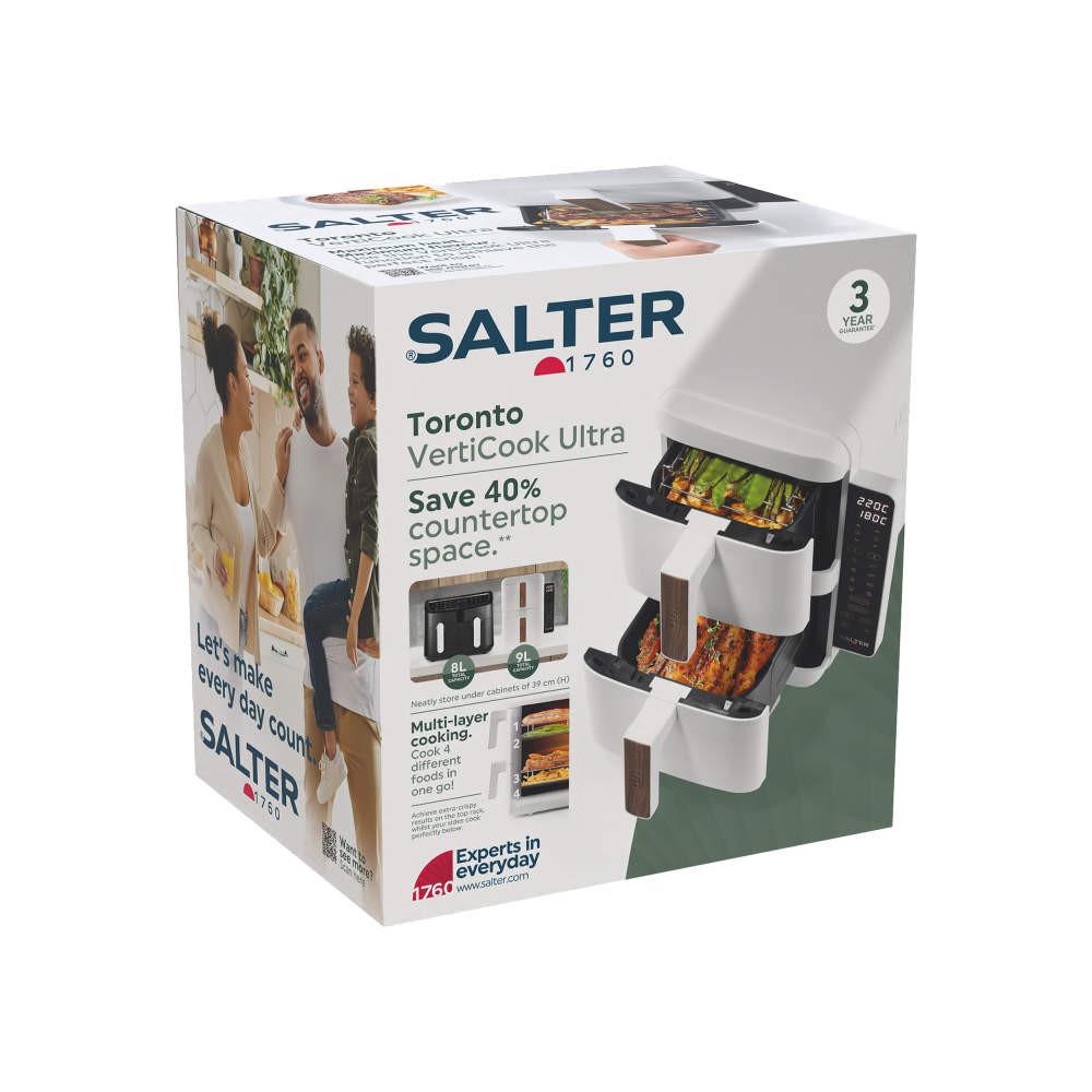 Salter Toronto VertiCook Ultra Air Fryer - White