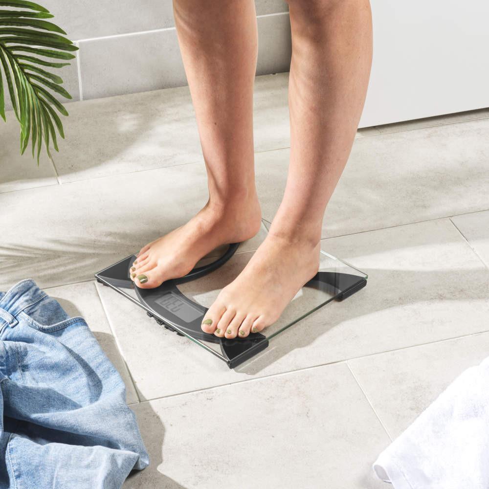 Salter Ultra Slim Glass Analyser Bathroom Scale