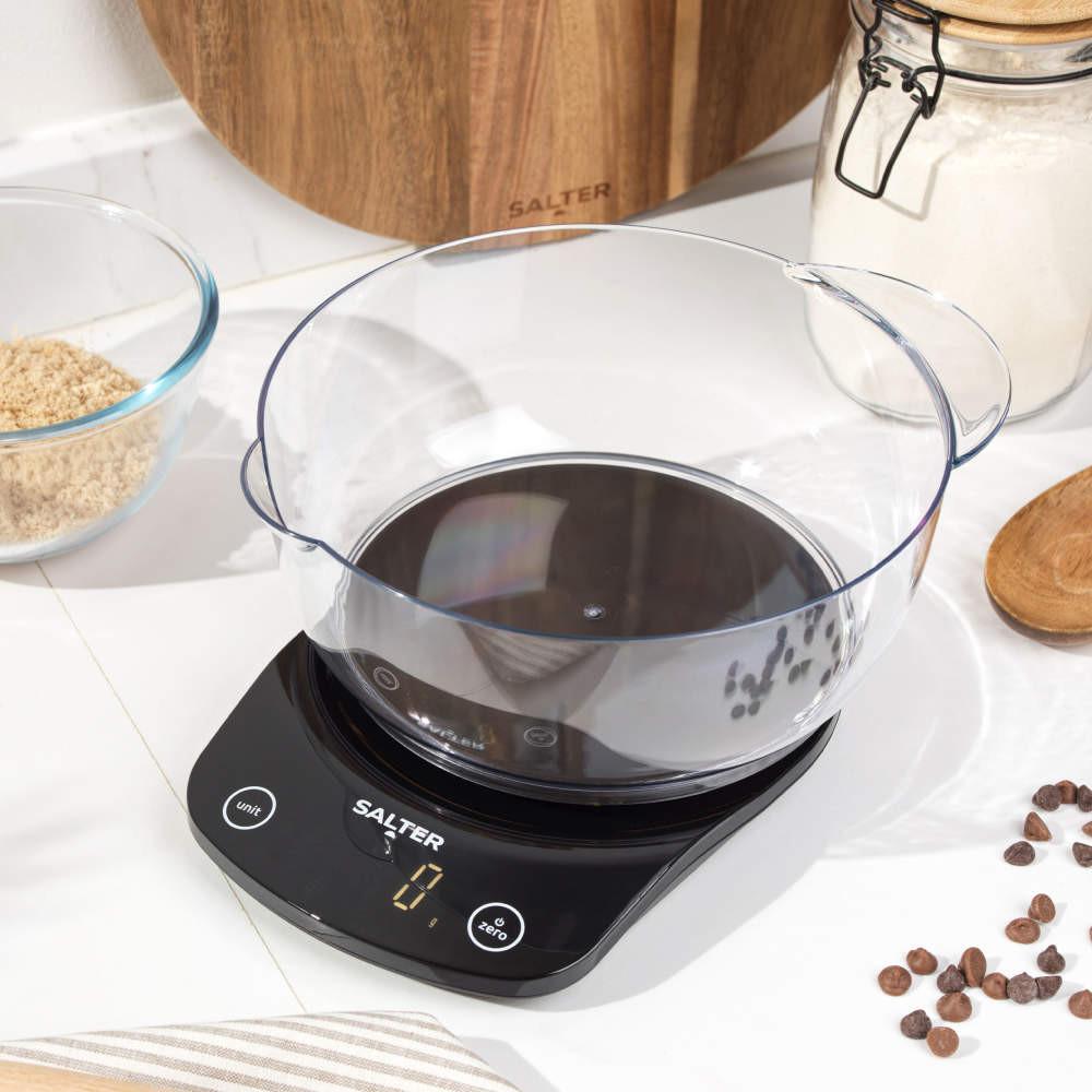 Salter Vega Digital Kitchen Scale & Bowl