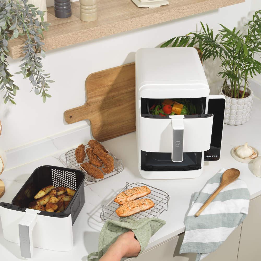 Salter VertiCook Ultra Stackable Air Fryer - White