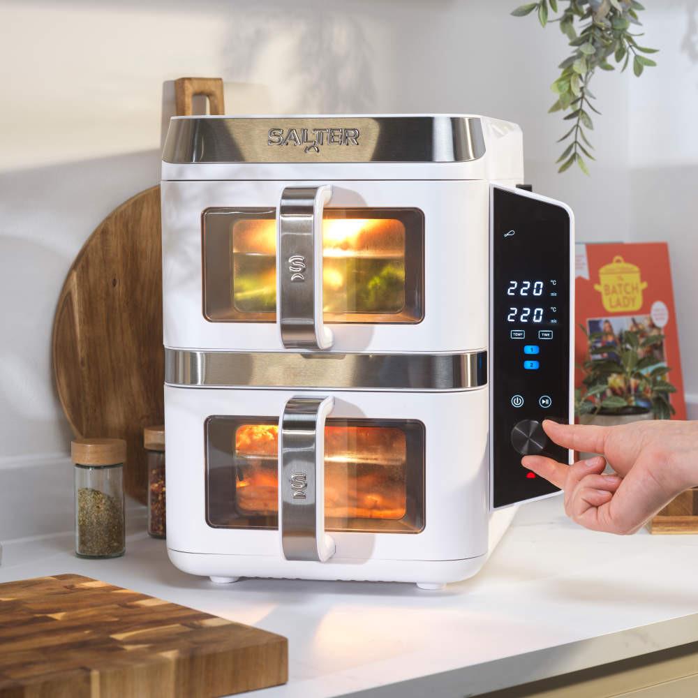 Salter VertiCook View Air Fryer - White