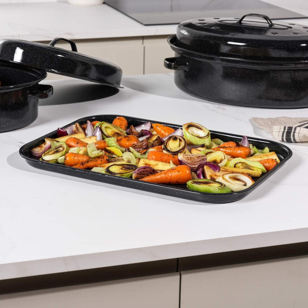 Salter Vitreous Enamel 40cm Baking Tray