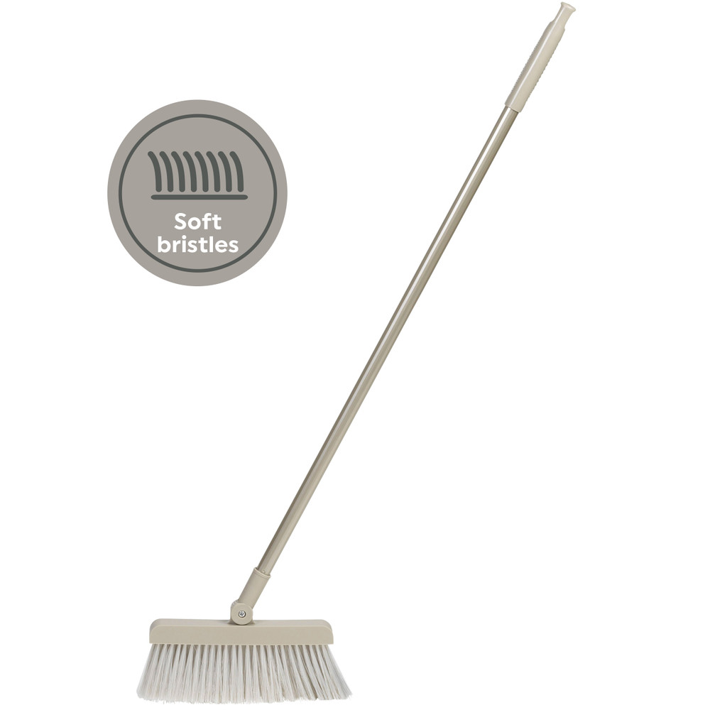 Salter Warm Harmony Freestanding Dustpan & Broom Set