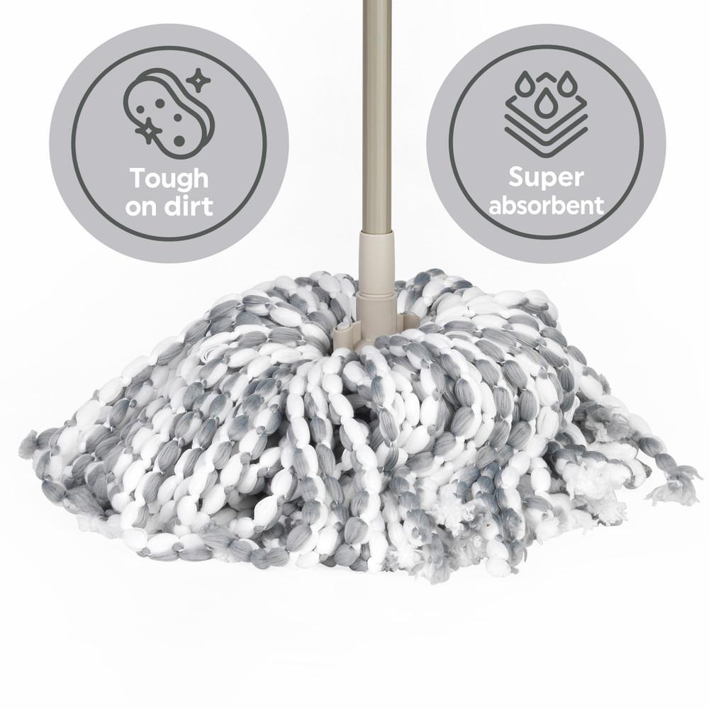 Salter Warm Harmony Microfibre Mop & Refill Head