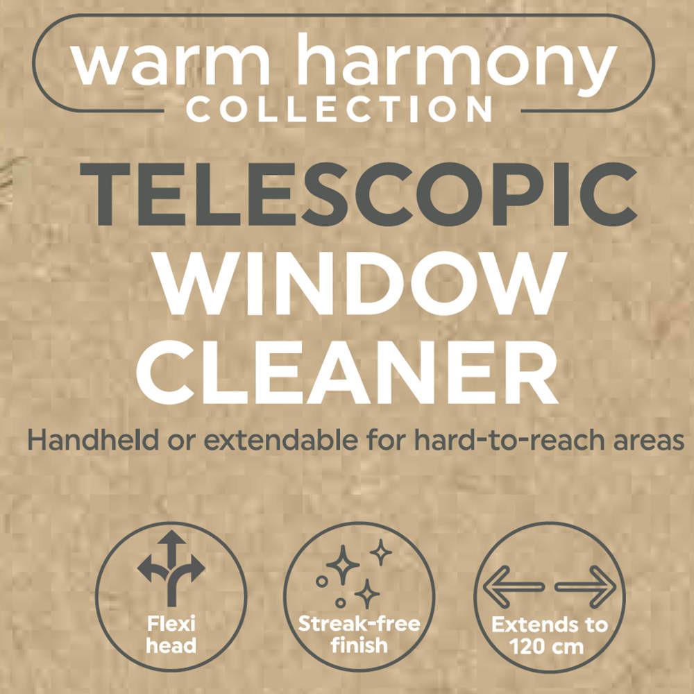 Salter Warm Harmony Telescopic Window Cleaner