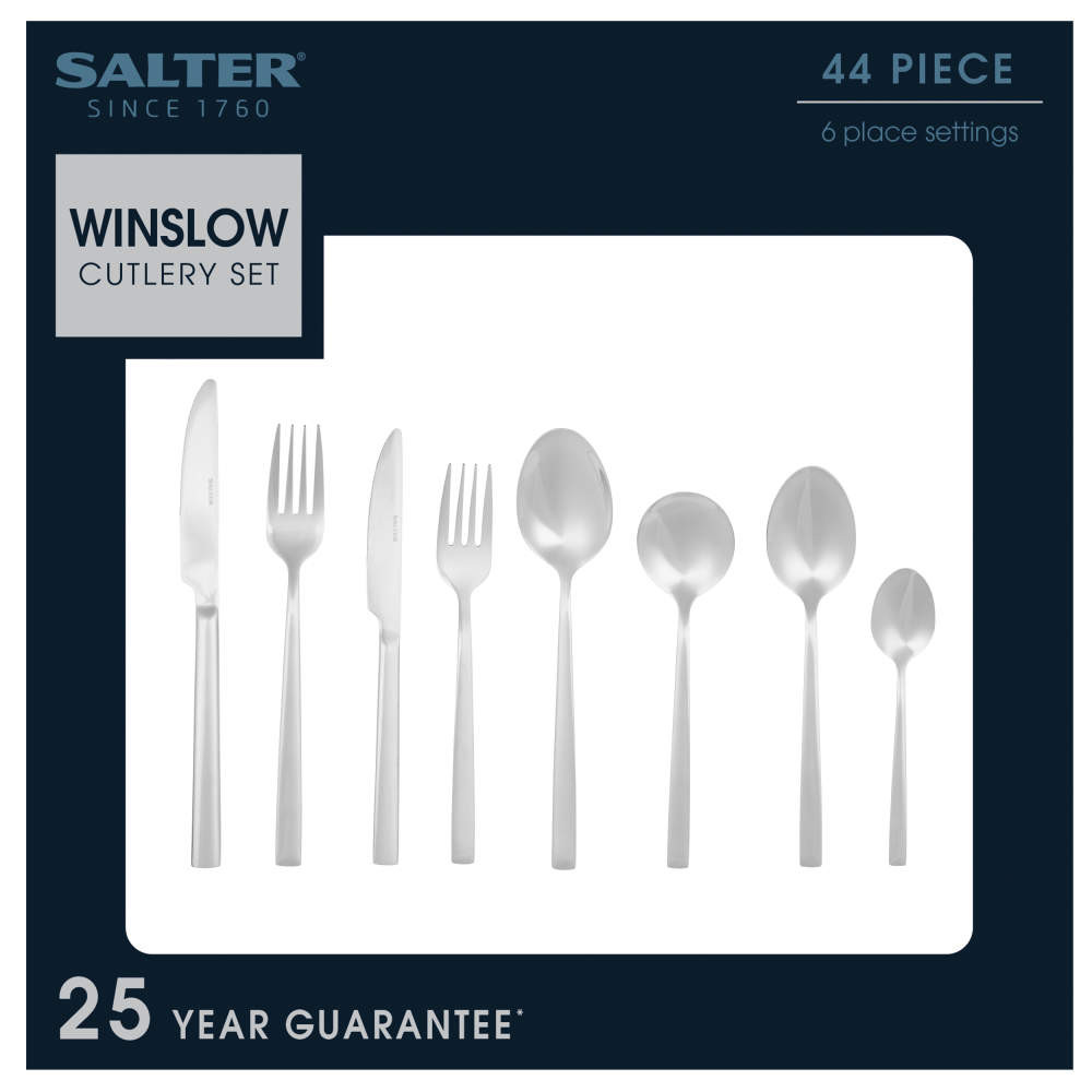 Salter Winslow 88-Piece Cutlery Set
