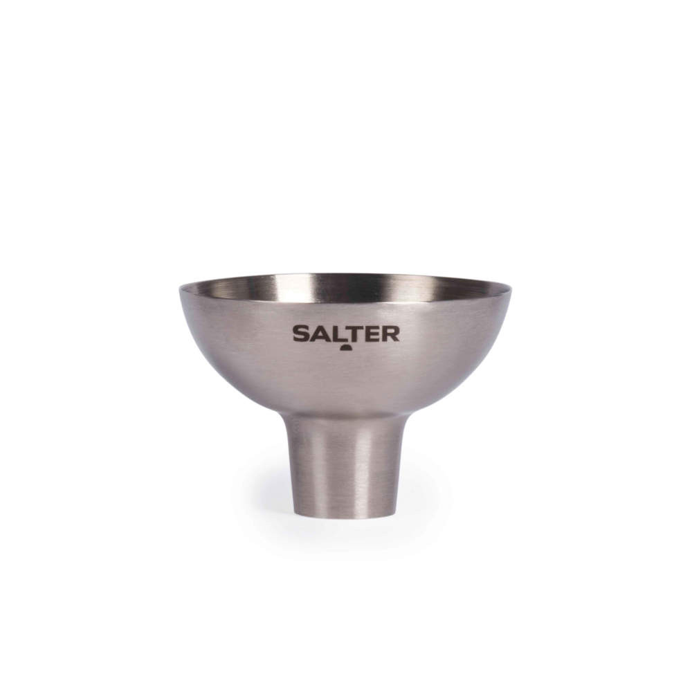 salter Stainless Steel Refill Funnel – For Seasoning & Spice