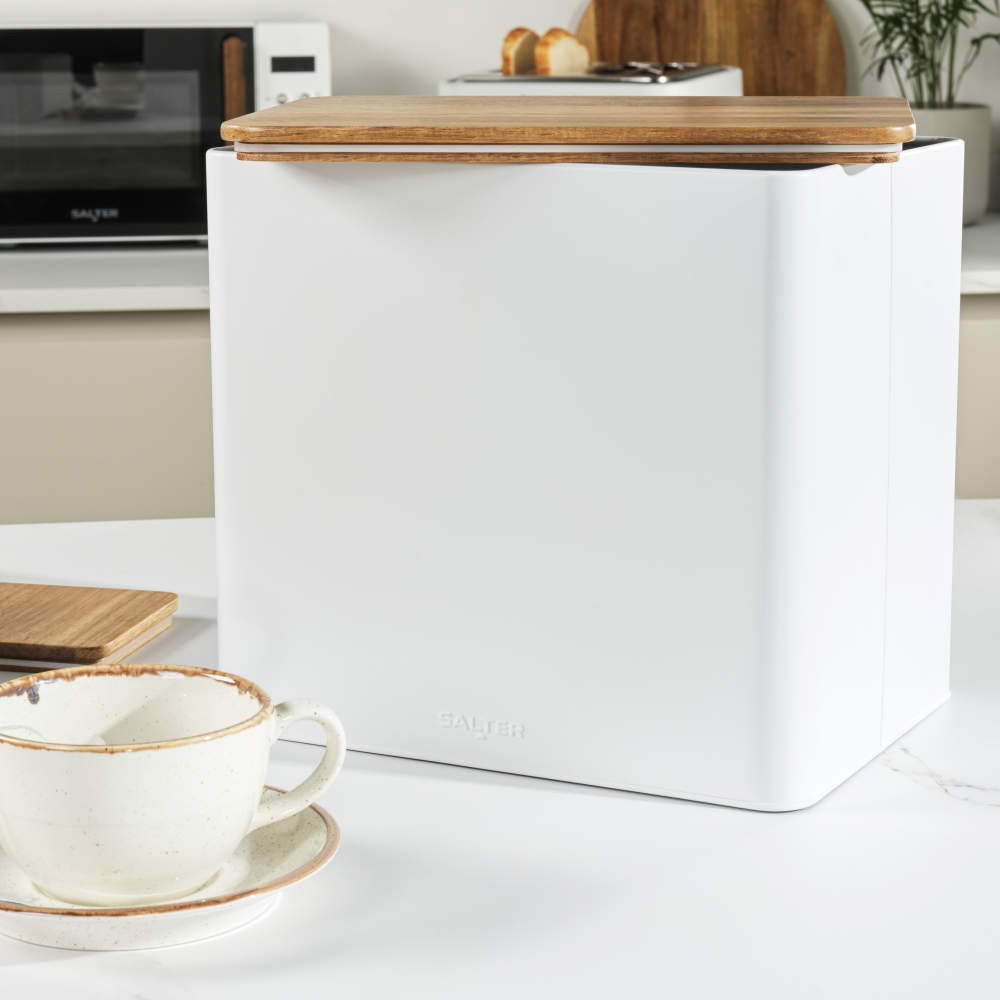 Salter Toronto Kettle 4-Slice Toaster & Bread Bin Set
