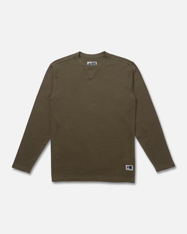 salty crew Cast Off Long Sleeve Thermal - Four Leaf Clover