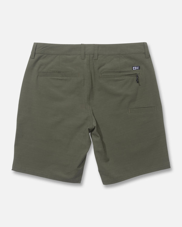 Salty Crew Drifter 19" Slub Hybrid Short - Four Leaf Clover