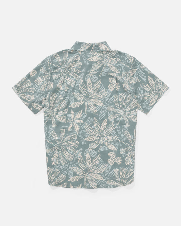 Salty Crew Drifter Boys UV Button Up - Atlantic Green