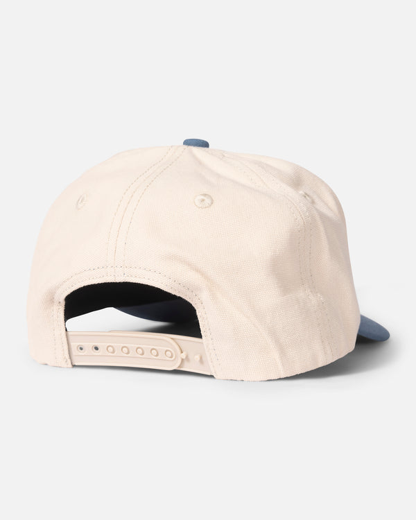 Salty Crew A-Frame 5 Panel Hat - Birch Slate