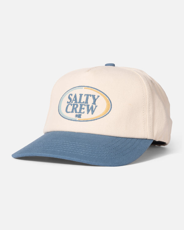 salty crew A-Frame 5 Panel Hat - Birch Slate