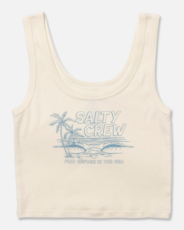 Salty Crew A-Frame Tank - Off White