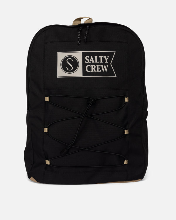 salty crew Alpha Backpack - Black