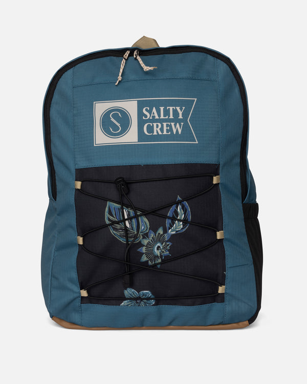 salty crew Alpha Print Backpack - Hydro