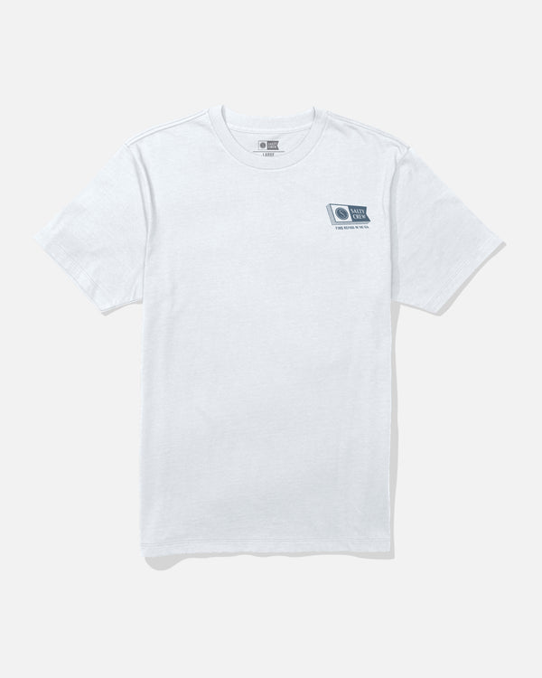 Salty Crew Alphabet Tee - White