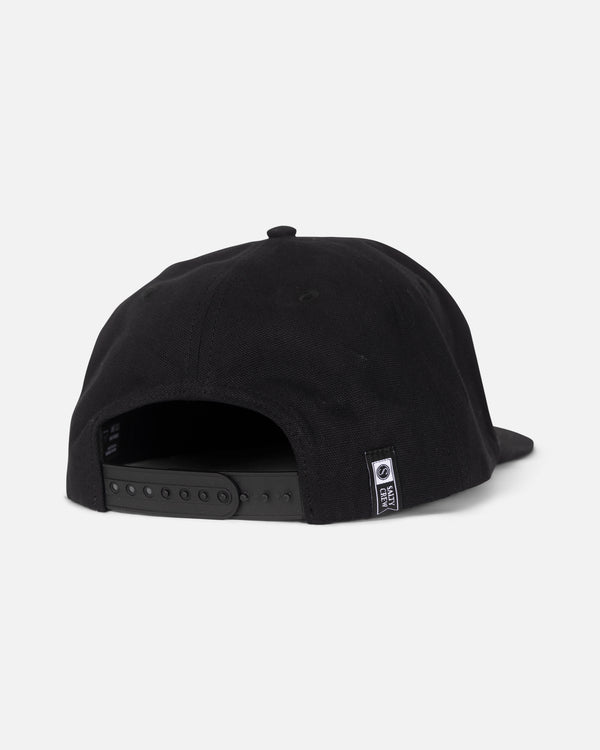Salty Crew America A-Frame Snapback Hat - Black