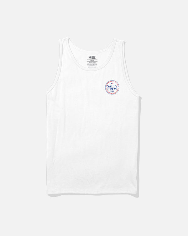 Salty Crew America Legend Tank - White