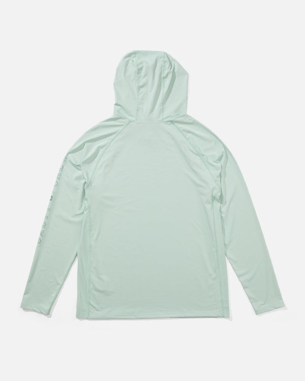 Salty Crew Apex Perforated Sunshirt Hoodie - Marine