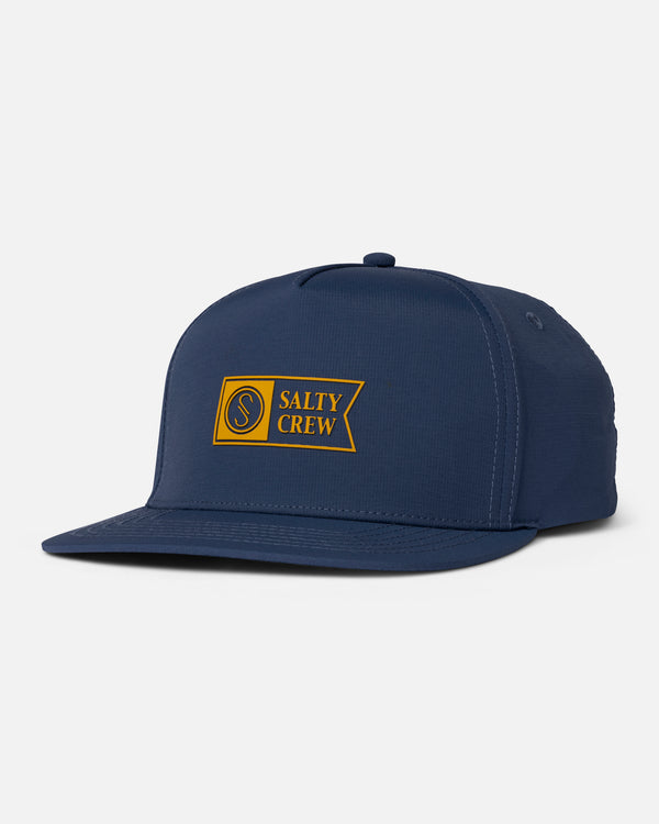 salty crew Apex Snapback - Midnight Navy