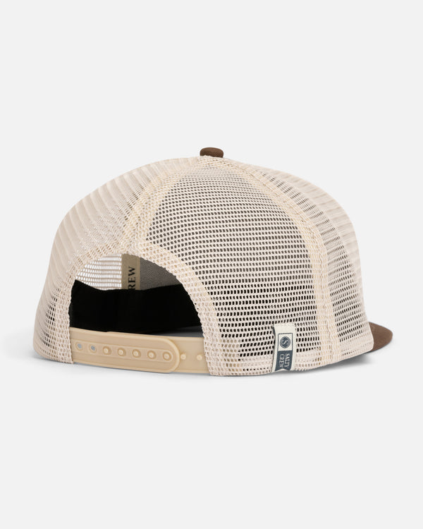 Salty Crew Ashore Trucker Hat - Charcoal Brown