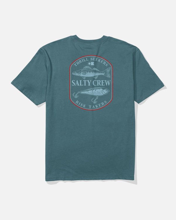 salty crew Baited Classic Tee - Hydro