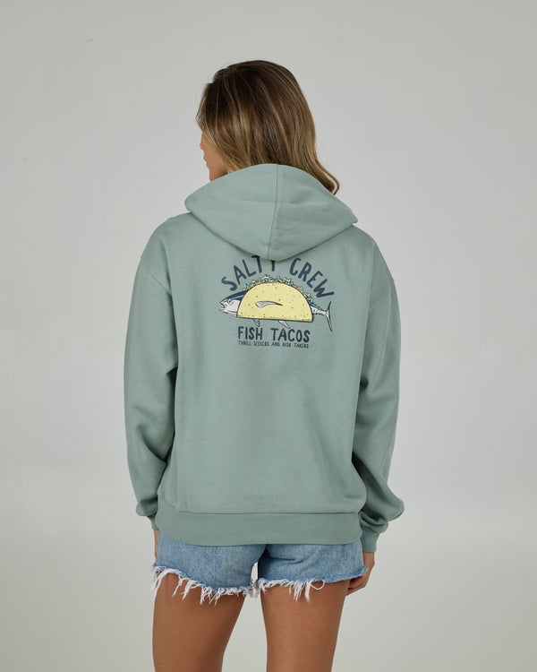 Salty Crew Baja Fresh Hoodie - Sage