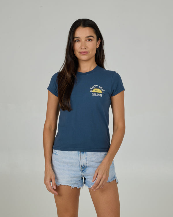 Salty Crew Baja Fresh Modern Tee - Indigo