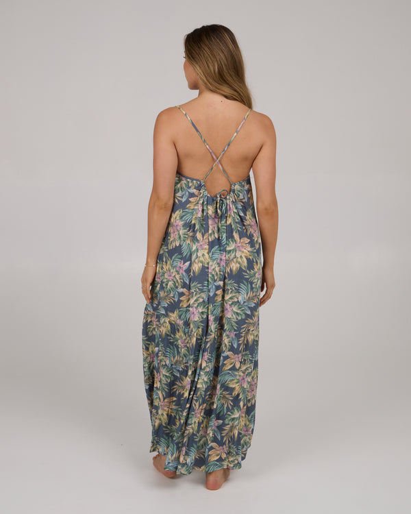 Salty Crew Baja Maxi Dress - Bluestone