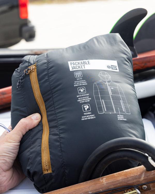 Salty Crew Barrier Insulated Jacket - Bronze Brown