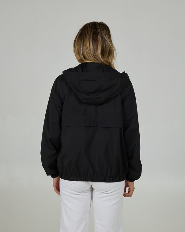 Salty Crew Barrier Windbreaker - Black
