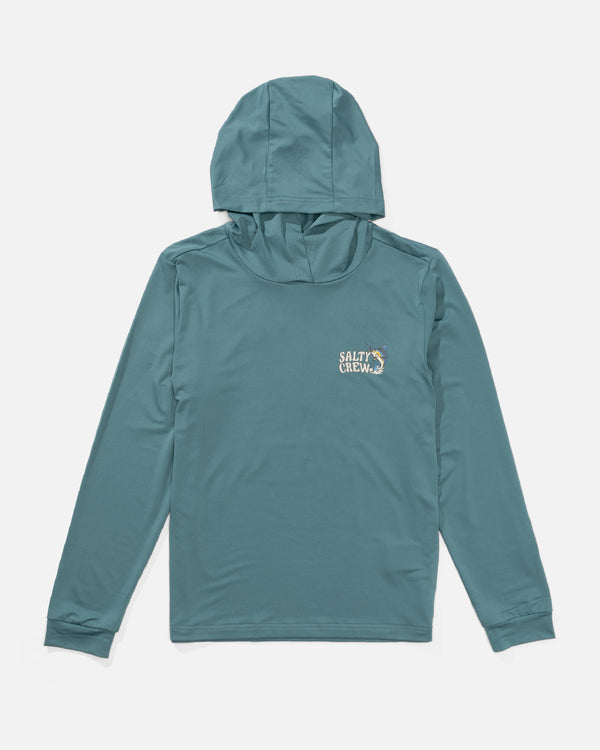 Salty Crew Big Bill Boys Sunshirt Hoodie - Hydro