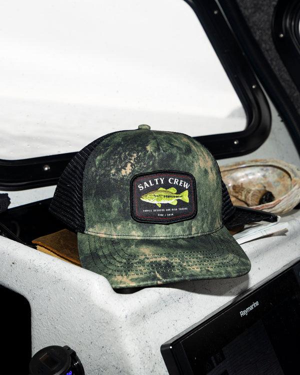 Salty Crew Bigmouth Trucker Hat - Deep Forest