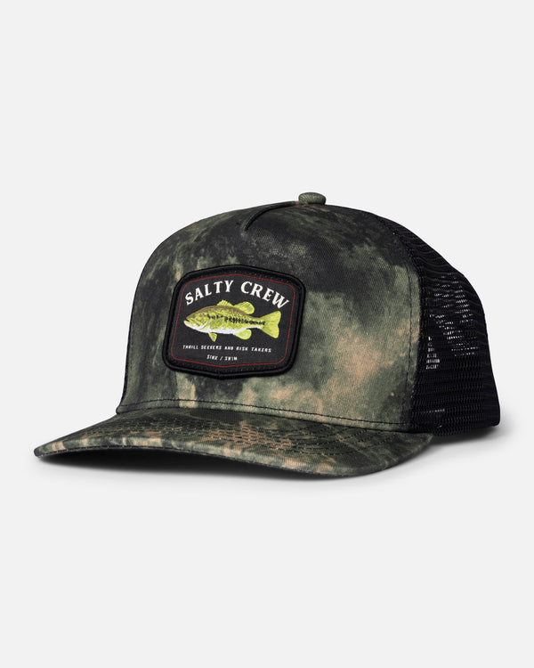 salty crew Bigmouth Trucker Hat - Deep Forest