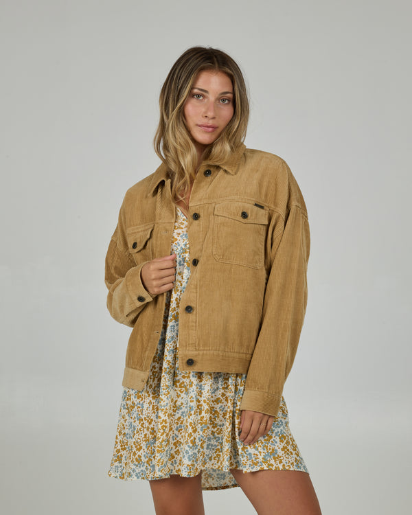 salty crew Boardwalk Jacket - Khaki