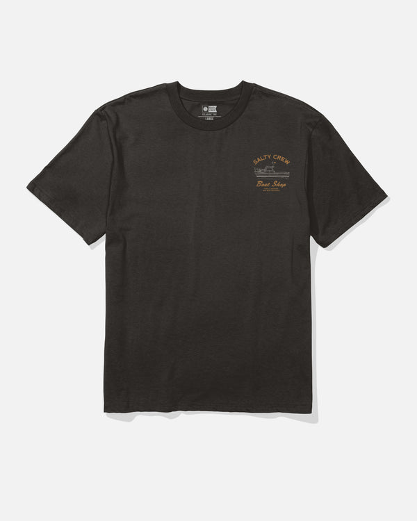 Salty Crew Boat Shop Classic Tee - Black