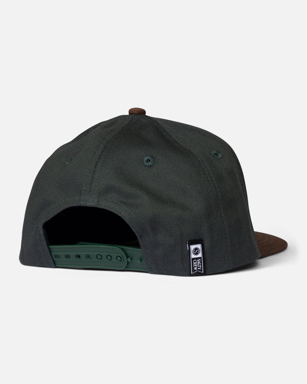 Salty Crew Bruce Boys 6 Panel - Deep Forest