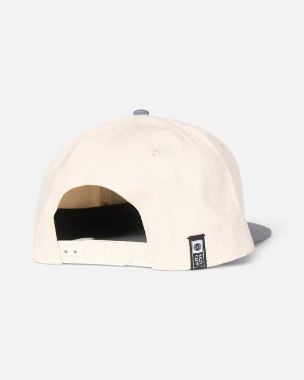 Salty Crew Bruce Boys 6 Panel - Off White/Slate