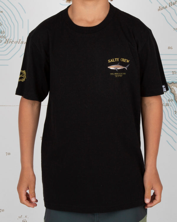 Salty Crew Bruce Boys Black S/S Tee