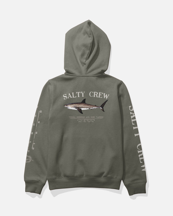 salty crew Bruce Boys Fleece - Dusty Olive