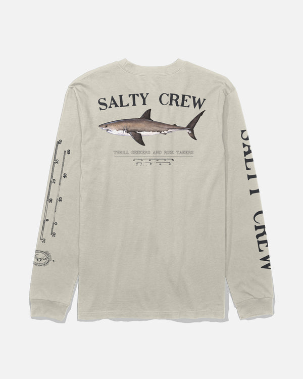 salty crew Bruce Classic Long Sleeve Tee - Bone