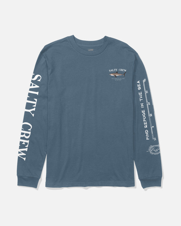 Salty Crew Bruce Long Sleeve Tee - Slate