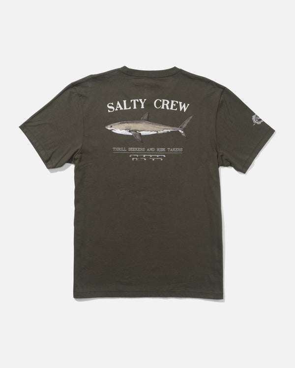salty crew Bruce Tee - Dusty Olive