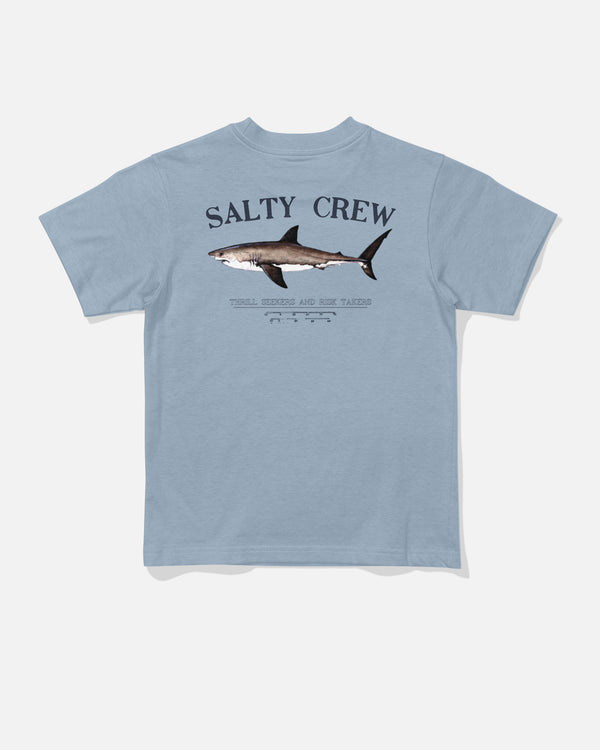 salty crew Bruce Toddler Tee - Blue Fog