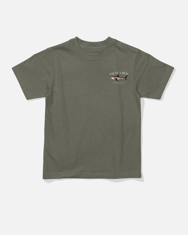 Salty Crew Bruce Toddler Tee - Dusty Olive