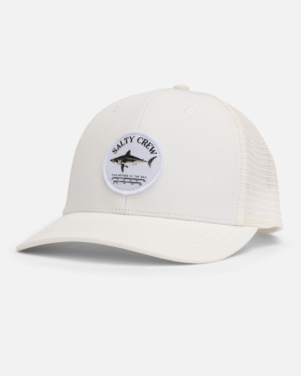 salty crew Bruce Trucker Hat - Off White