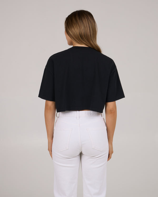 Salty Crew Buoy Tee - Faded Black