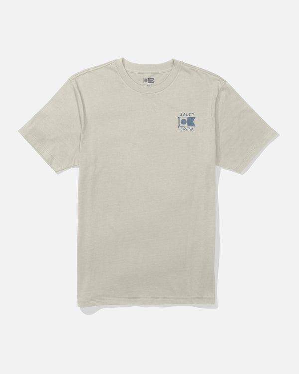 Salty Crew Call Sign Tee - Bone