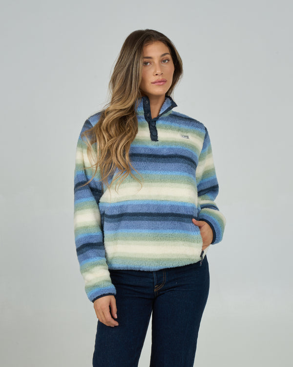 Salty Crew Calm Seas Pullover - Blue Horizon